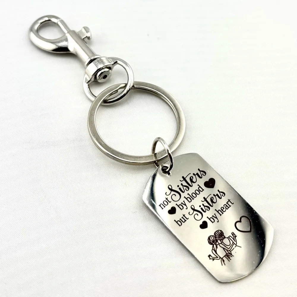 Inspirational Keychain Gift Bundle - Lot of 3 (Teacher, Sister, Hope)